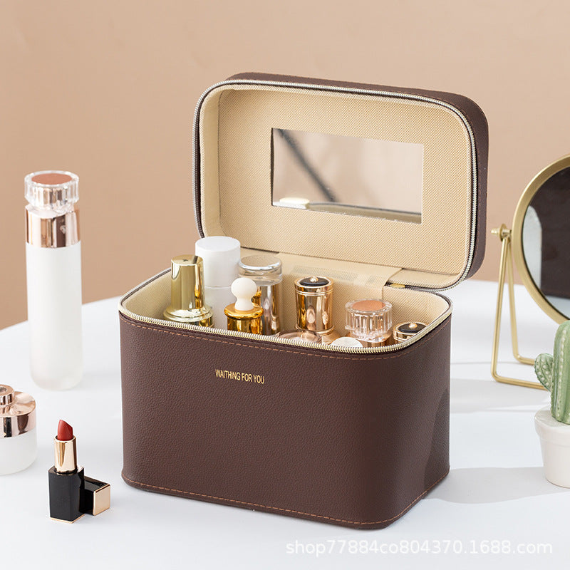 Large Multifunctional Travel Bag for Skincare & Makeup