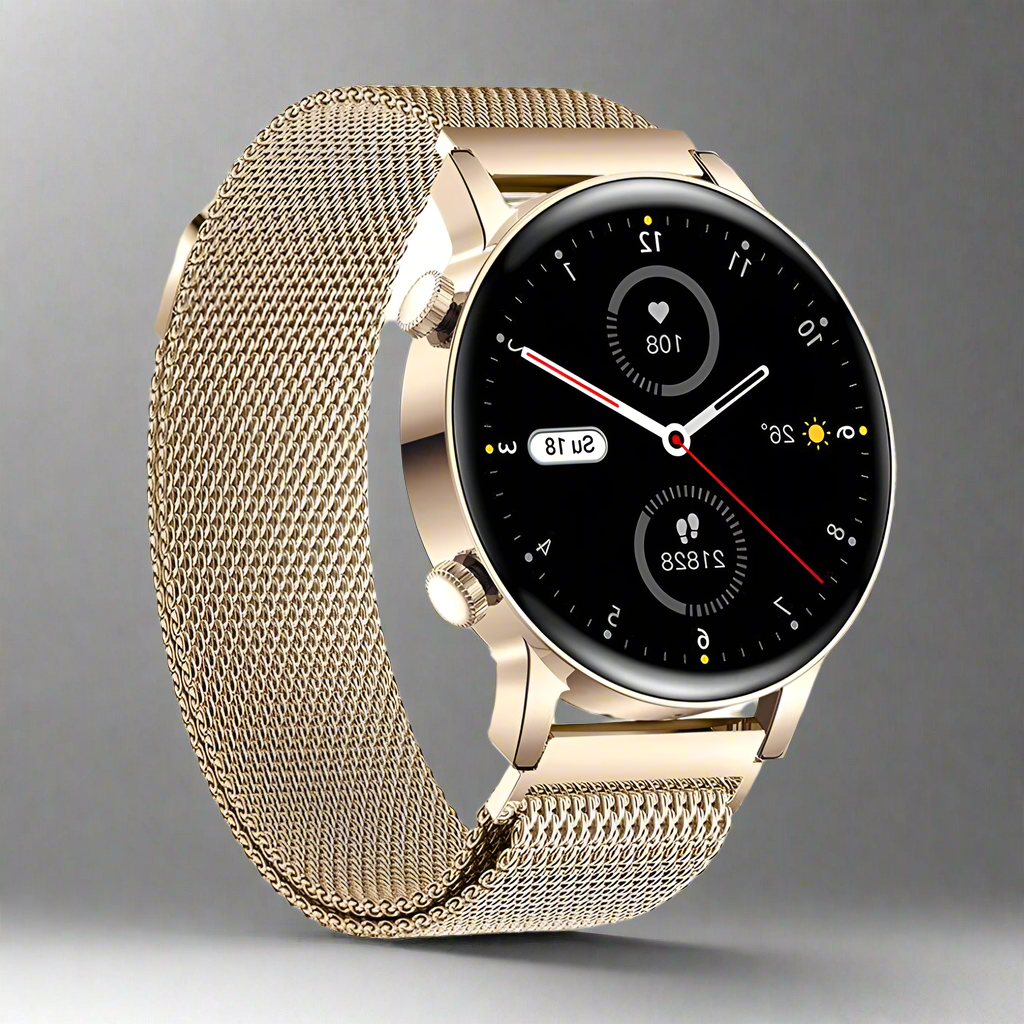 Orlina – Elegant & Smart Women’s Smartwatch with Fitness Tracker, Sleep Monitor & Notifications