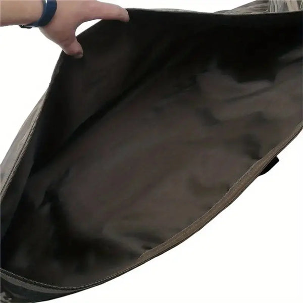 Fishing Rod Carry Bag – Foldable, Lightweight & Durable Storage with 5-Rod Capacity (Army Green)