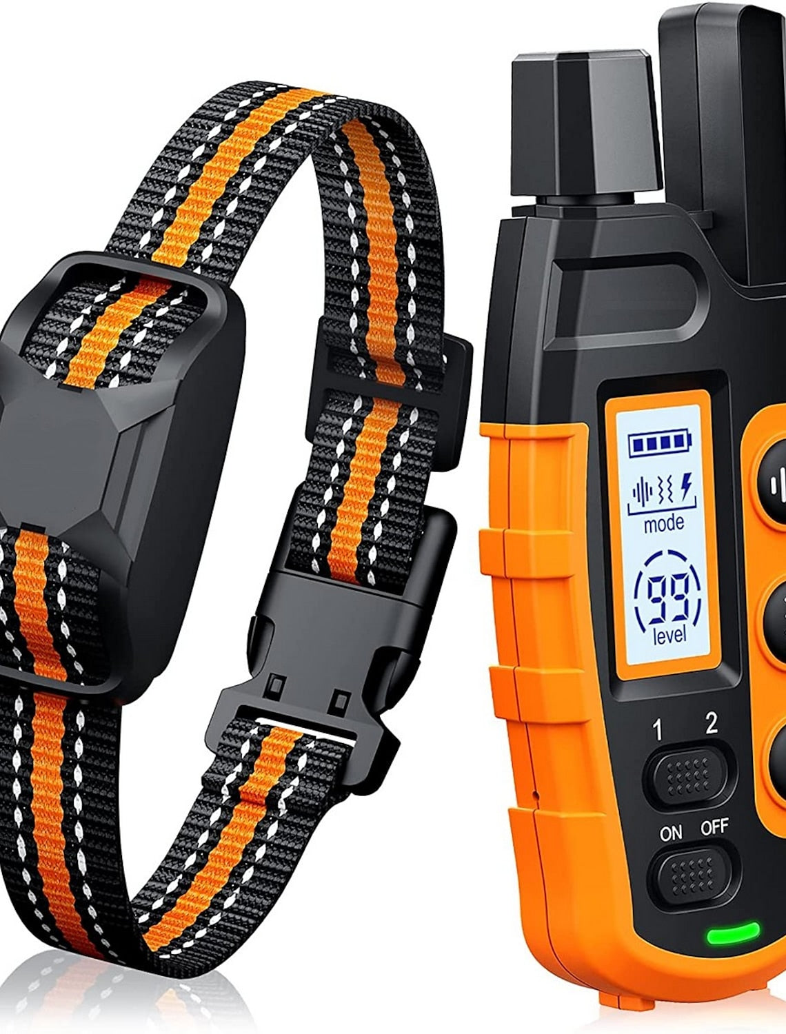 Advanced Dog Training Collar with Remote Control – Waterproof, Rechargeable, Up to 1000m Range