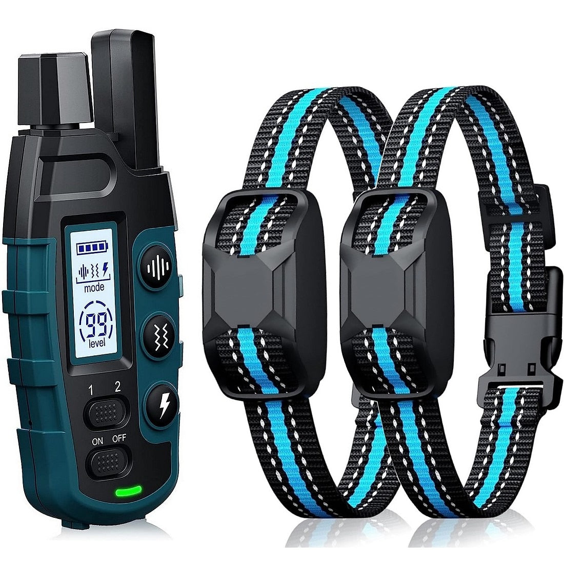 Advanced Dog Training Collar with Remote Control – Waterproof, Rechargeable, Up to 1000m Range