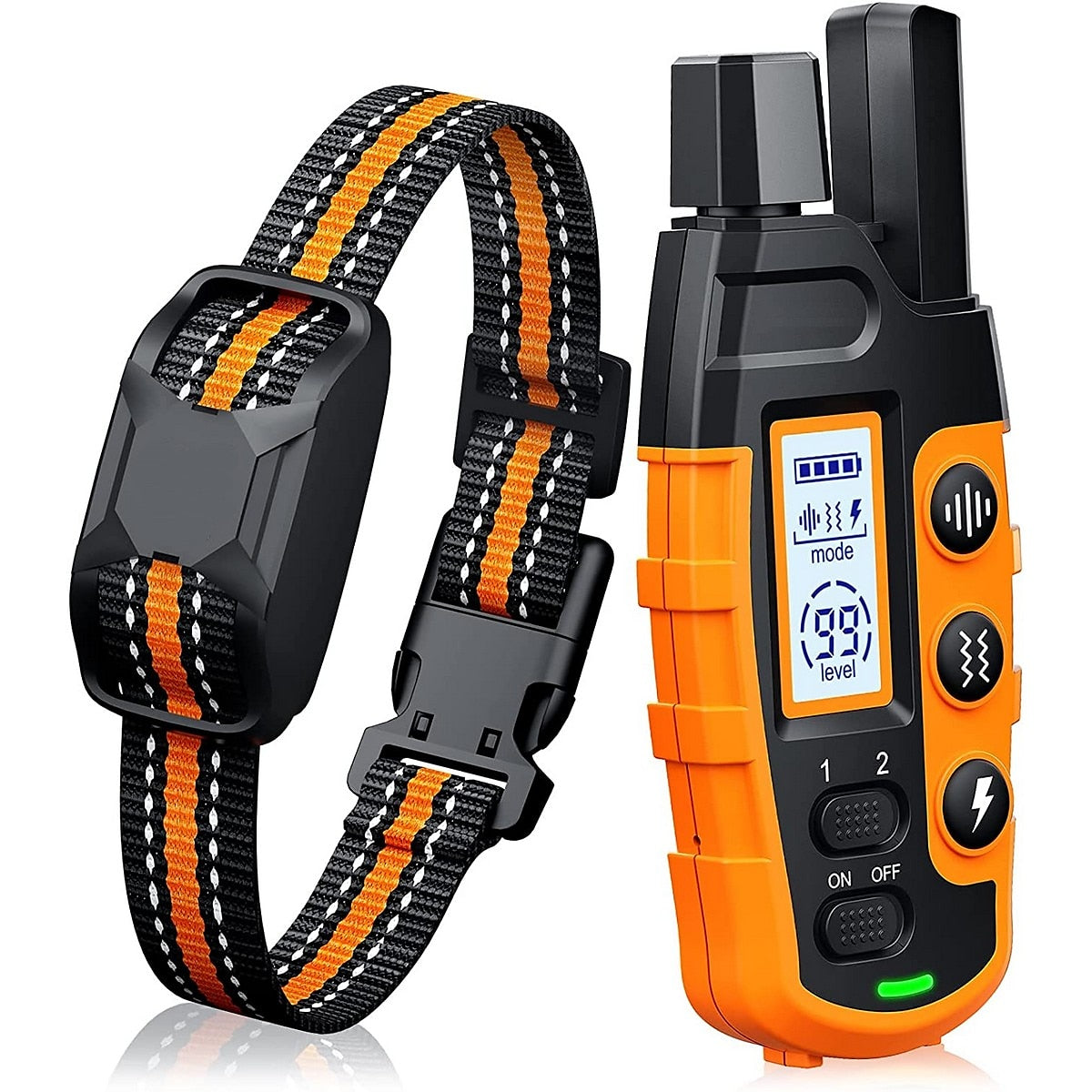 Advanced Dog Training Collar with Remote Control – Waterproof, Rechargeable, Up to 1000m Range