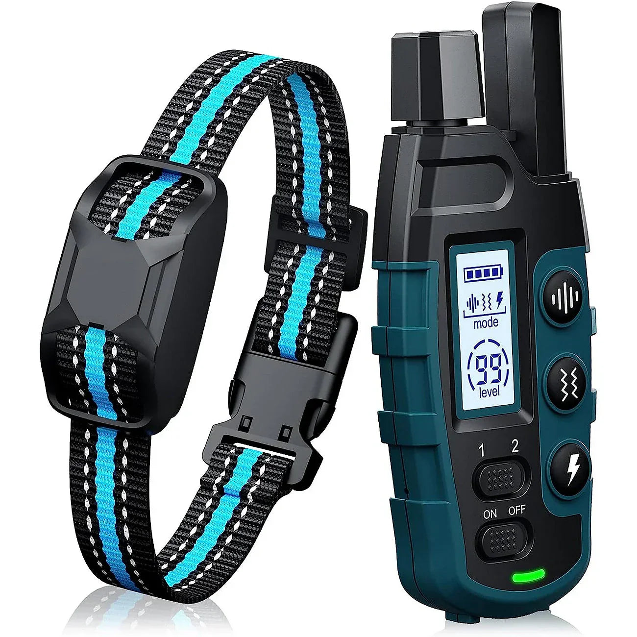 Advanced Dog Training Collar with Remote Control – Waterproof, Rechargeable, Up to 1000m Range