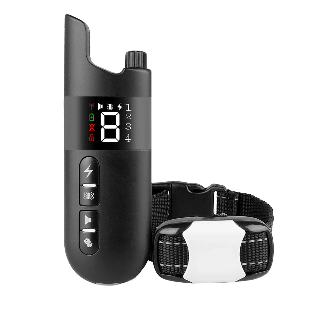 Electric Dog Training Collar – 500m Remote Control, Waterproof IPX7, Shock, Vibration & Sound Modes
