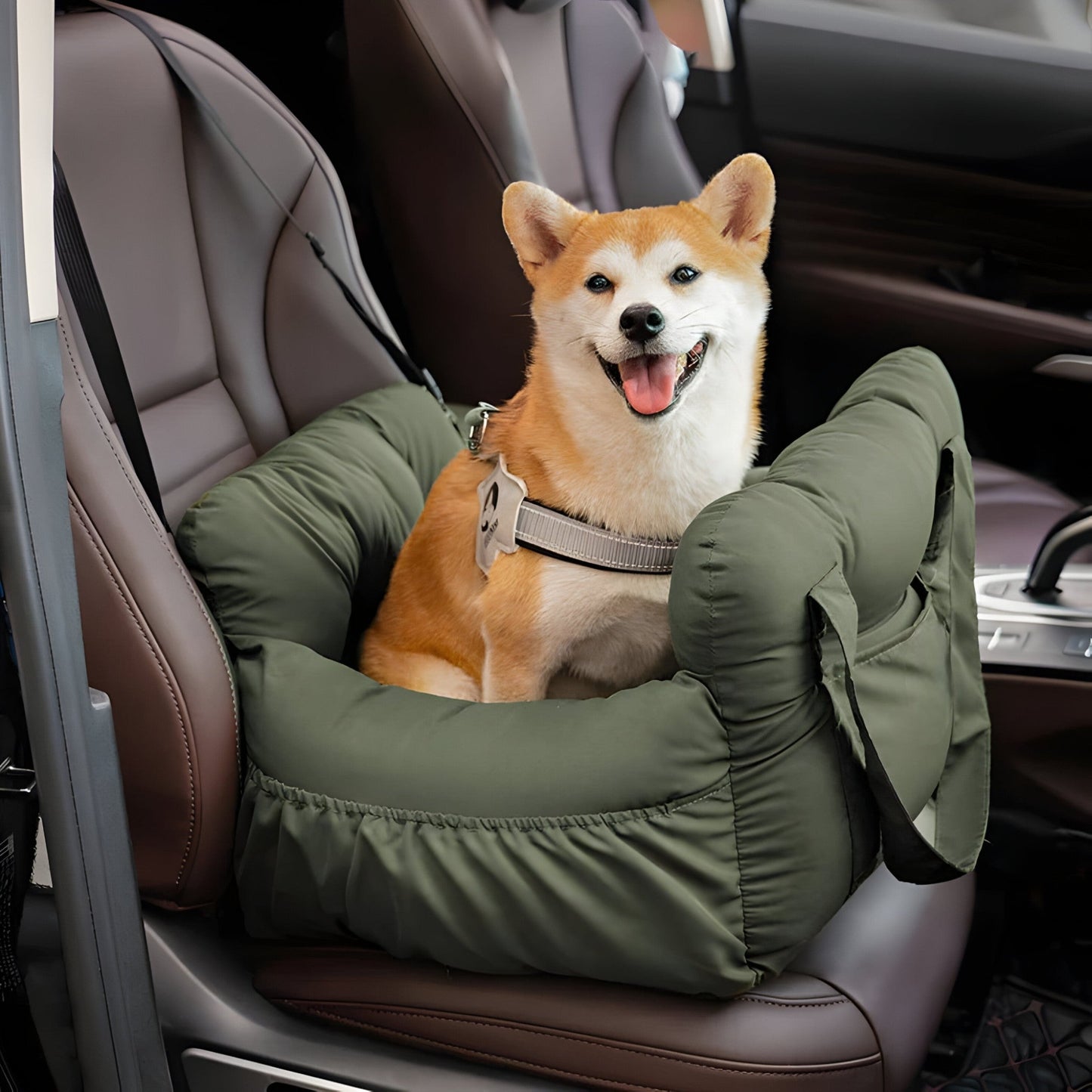 ComfyRide | Dog Car Seat Bed – Safe, Soft & Travel-Friendly Pet Carrier