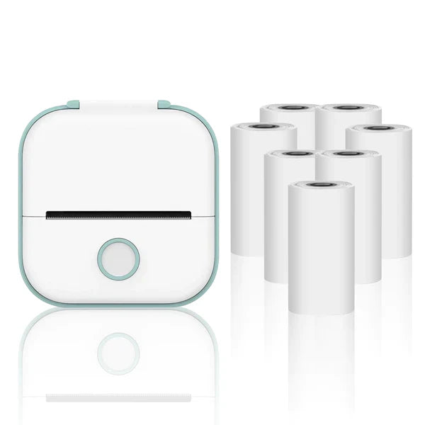 PixiPrint – Inkless Mini Portable Bluetooth Printer for Photos, Notes & Documents