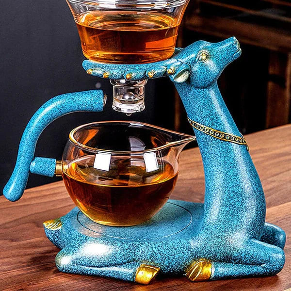 Ethereal Tea Set - Elegant Magnetic Ceramic Tea Set | Timeless Charm & Modern Innovation