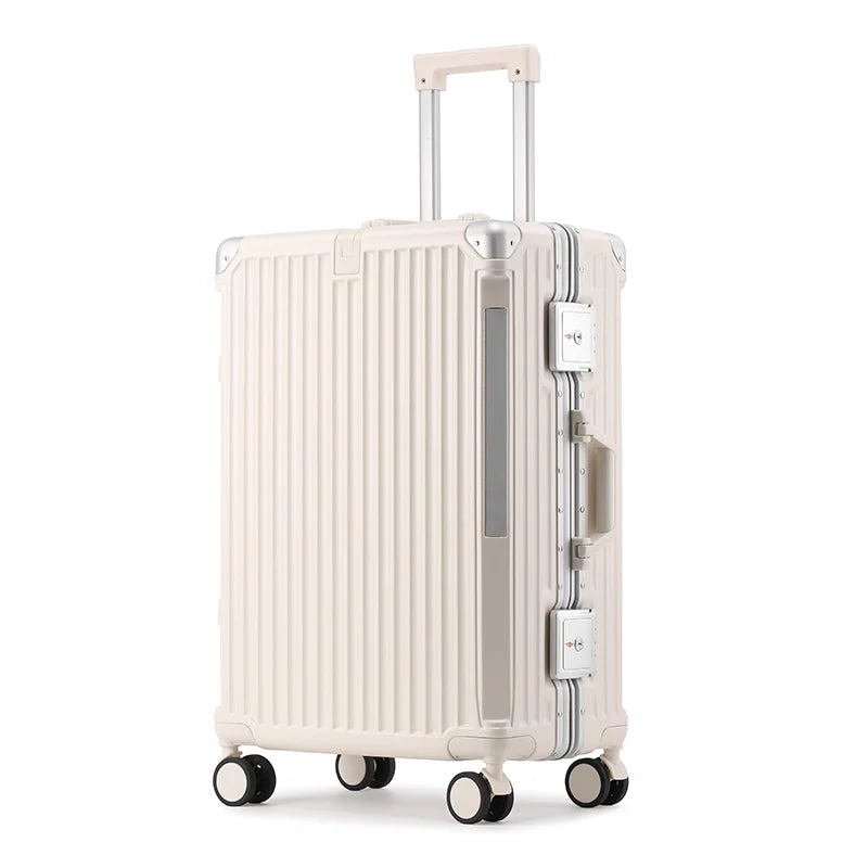 Tallinn Hard Shell Suitcase with Aluminium Frame – Lightweight, Durable & TSA Approved Luggage