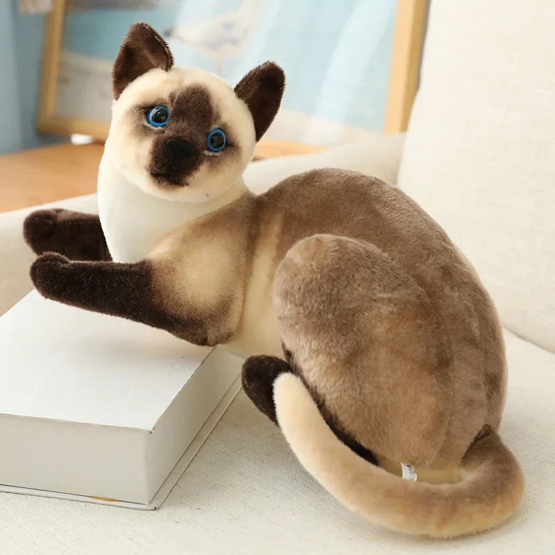 Siamese Cat Plush – Luxury Soft Cat Toy