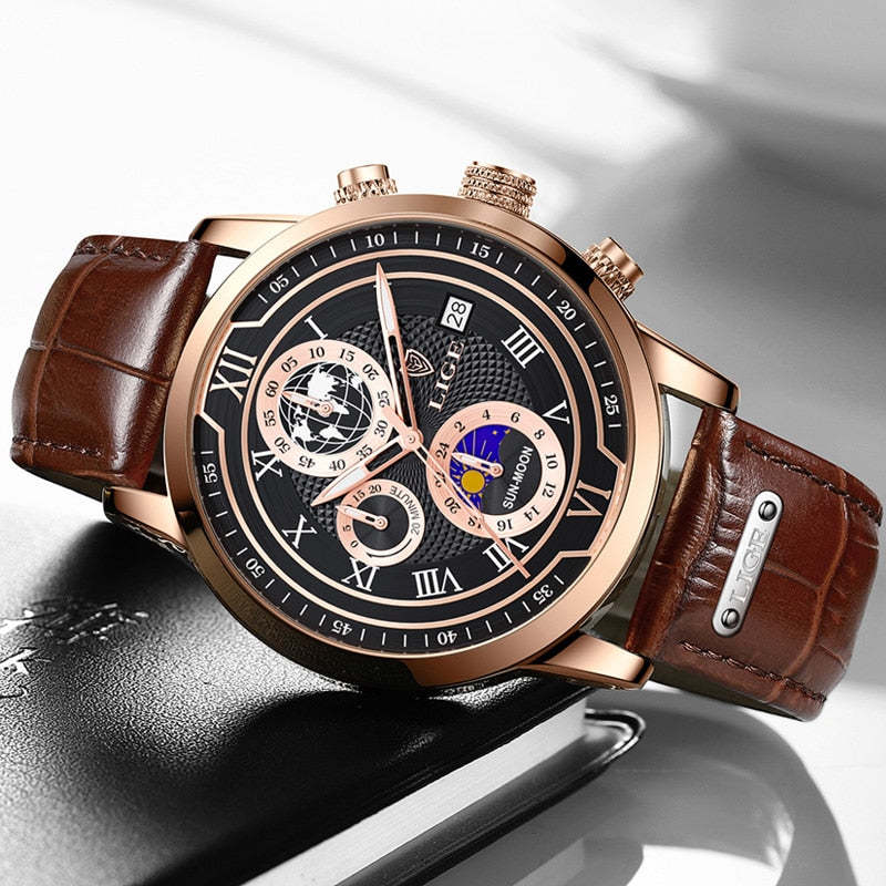 Classic Chronograph Men’s Watch | Stylish & Functional Luxury Wristwatch for Every Occasion