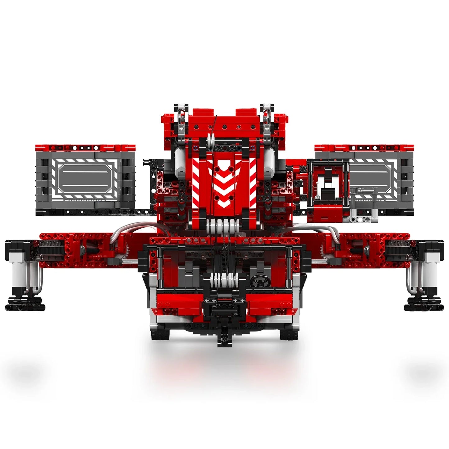 Crane Truck Building Set – 1700 Pieces – Motorised with Realistic Design & Movement