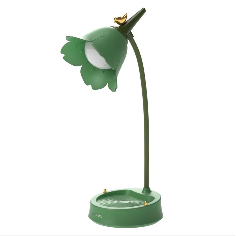 LumaPetal – Wireless Flower LED Desk Lamp