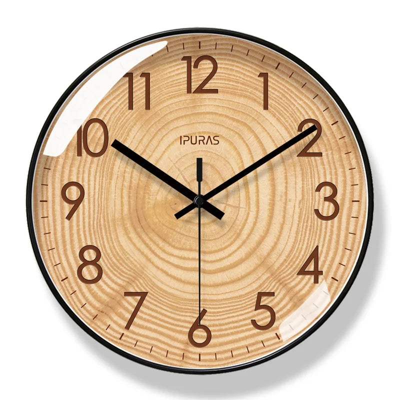 TimeWisp | Retro Scandinavian Minimalist Wall Clock – Timeless Design for Home & Office