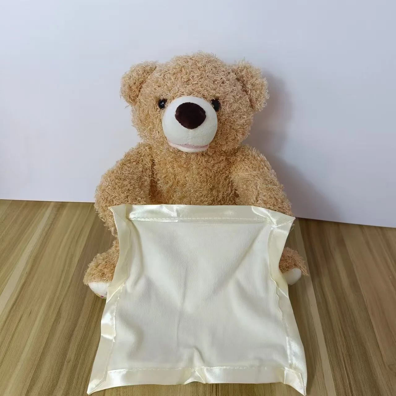 SnuggleBuddy Peek-a-Boo Bear | Interactive Talking Plush Toy for Babies & Toddlers