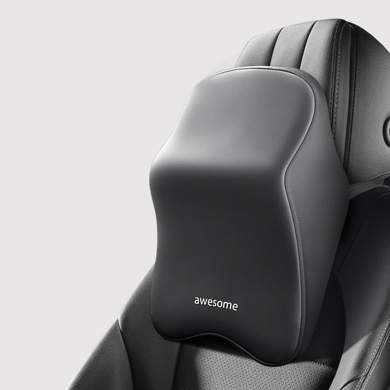 ErgoDrive Car Seat Support – Orthopaedic Cushion for Neck & Back Pain Relief While Driving