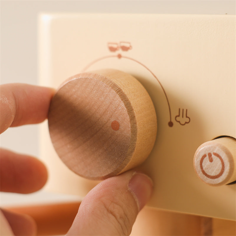Little Barista Wooden Coffee Machine – Educational Pretend Play Toy | for Kids Age 1+