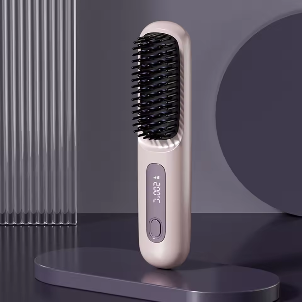 Portable Hair Styling Brush | Smooth & Healthy Hair Anytime, Anywhere
