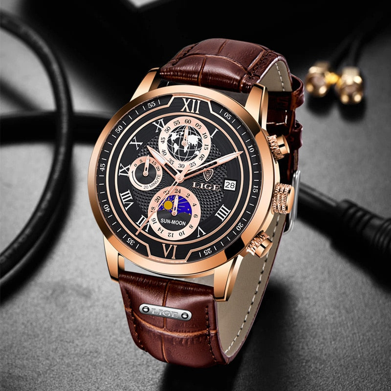 Classic Chronograph Men’s Watch | Stylish & Functional Luxury Wristwatch for Every Occasion