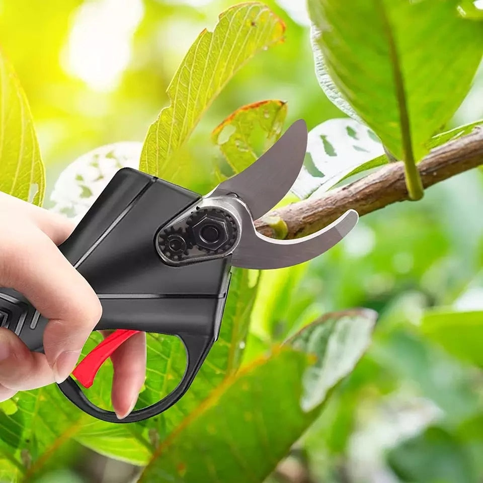 Electric Pruning Shears – 21V Cordless Garden Cutter with Precision Steel Blades