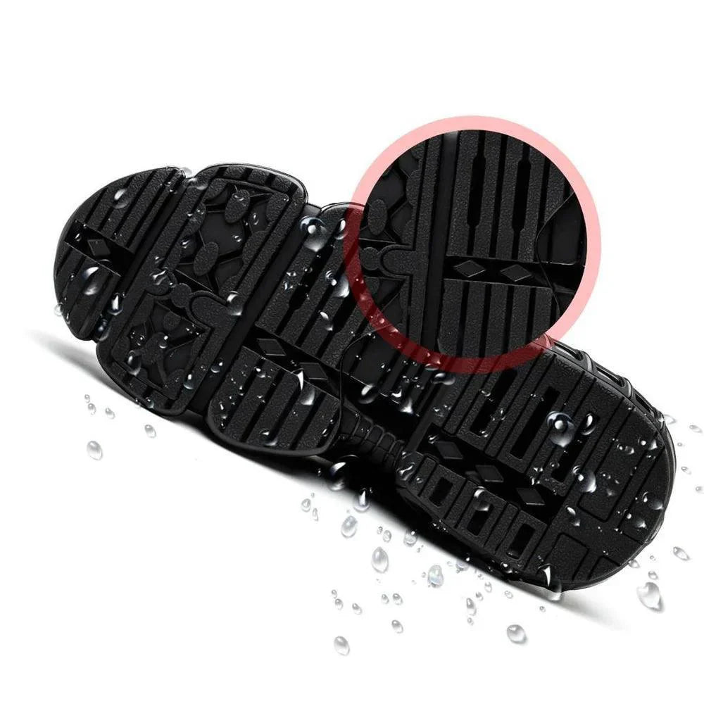 SafeShoez – Orthopaedic Safety Work Shoes with Steel Toe & Memory Foam