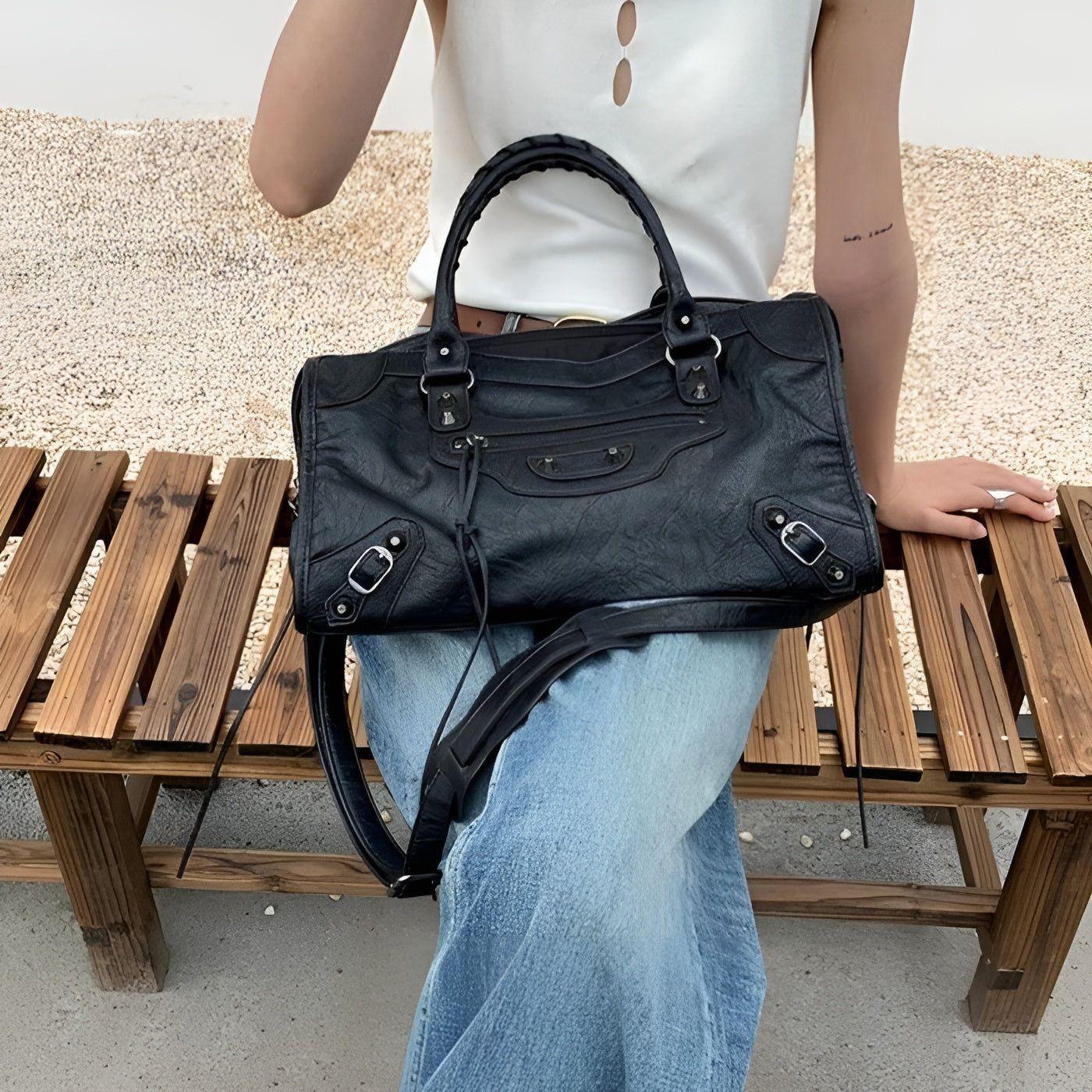 Salome Bag – Classic Large-Capacity Shoulder Handbag for Women