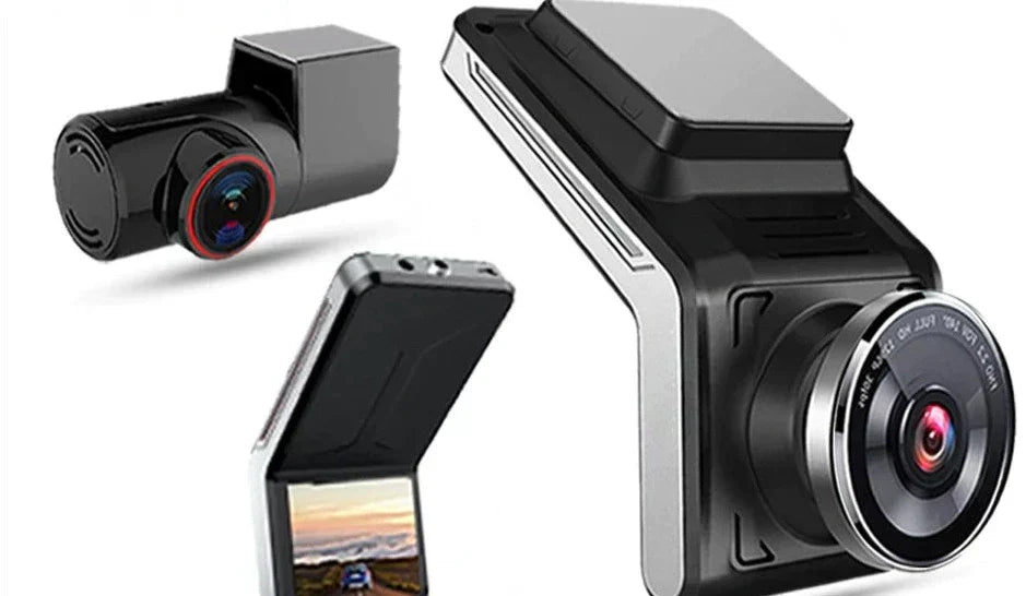 4K Dual Dash Cam Front and Rear – F1.8 Lens, Night Vision & 24/7 Parking Mode | DriveCam