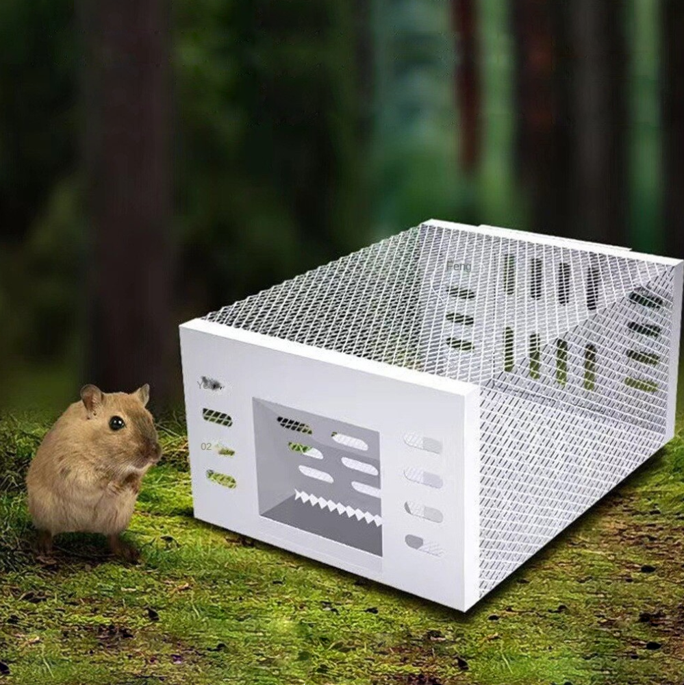 Humane Mouse Trap for Safe & Effective Pest Control – Reusable Large Capacity