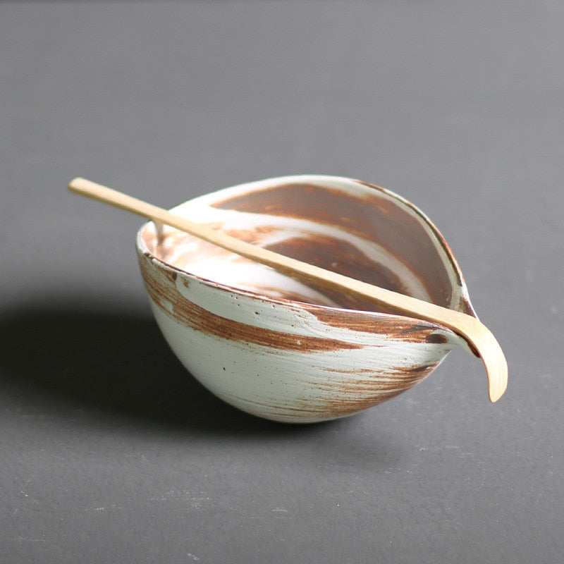 TenchaTime | Complete Matcha Set – Bamboo Whisk & Ceramic Bowl – Authentic Japanese Tea Kit