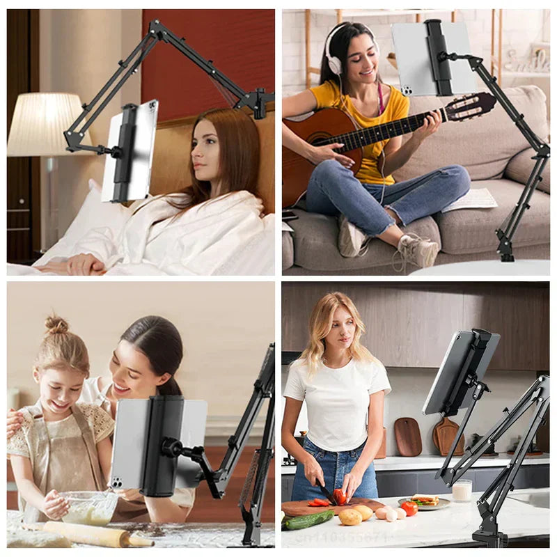 Bettina – Adjustable Tablet Holder Stand for Bed, Desk & Couch | Ergonomic & Universal Fit