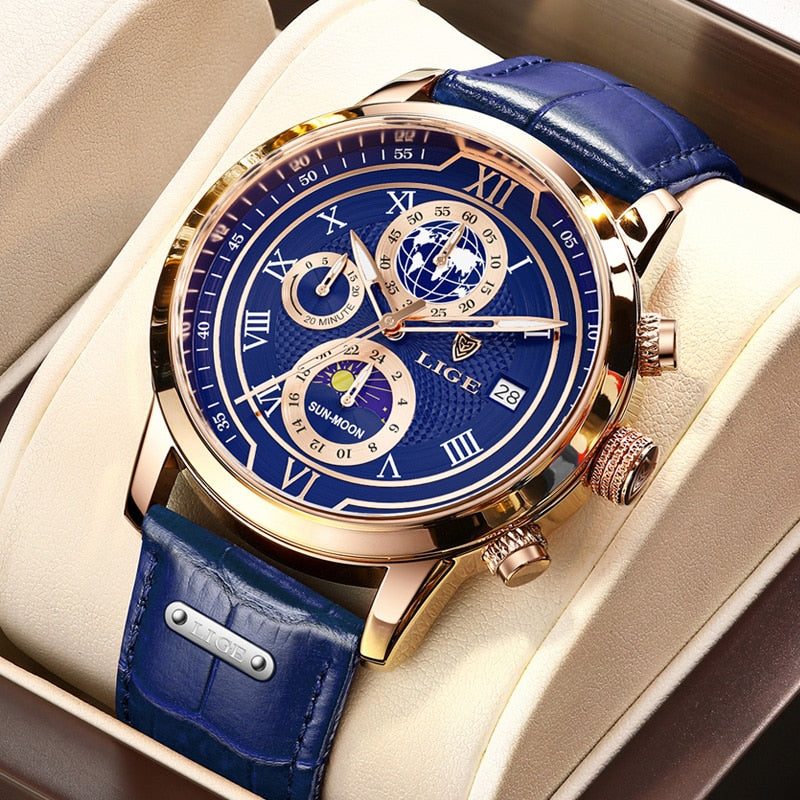 Classic Chronograph Men’s Watch | Stylish & Functional Luxury Wristwatch for Every Occasion