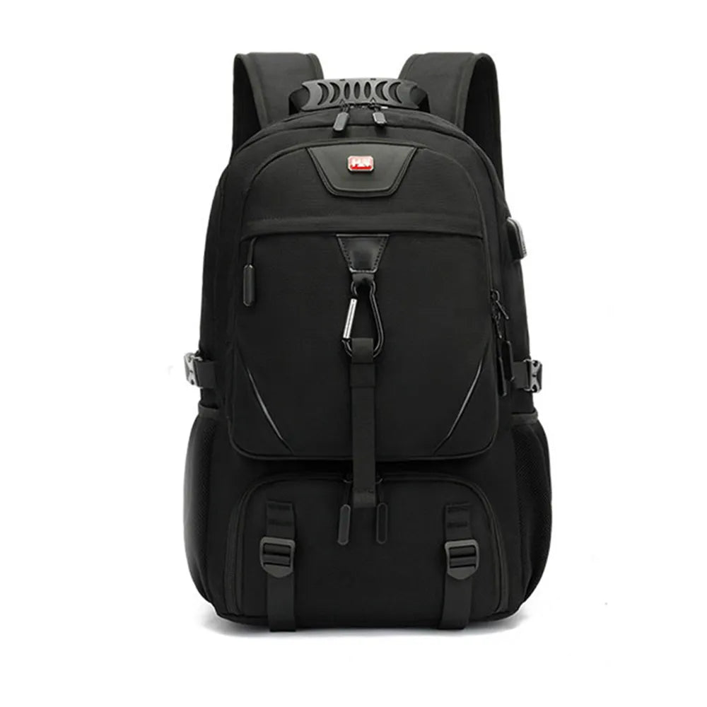 Tech Trek Pro 50-80L – The Ultimate Backpack with USB Charging Port | Durable & Spacious