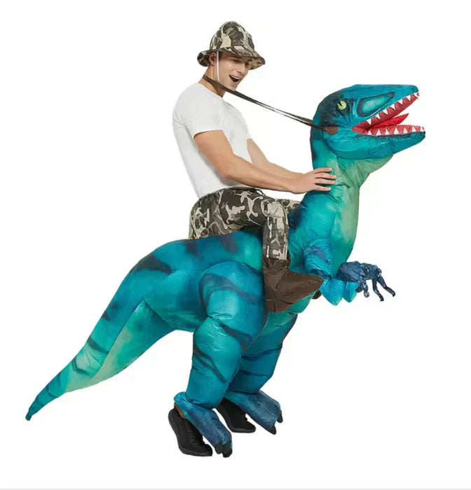 Ride-On Inflatable Dinosaur Costume for Kids – Fun Fancy Dress for Parties & Halloween
