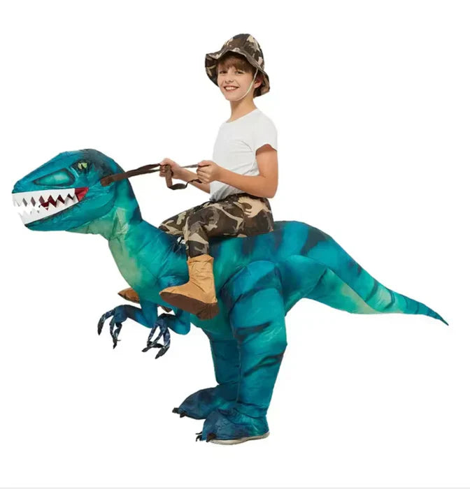 Ride-On Inflatable Dinosaur Costume for Kids – Fun Fancy Dress for Parties & Halloween