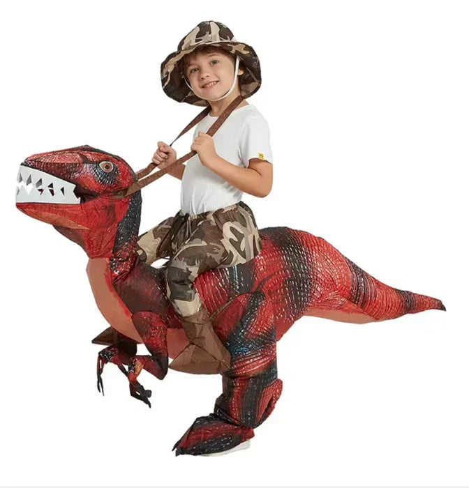 Ride-On Inflatable Dinosaur Costume for Kids – Fun Fancy Dress for Parties & Halloween