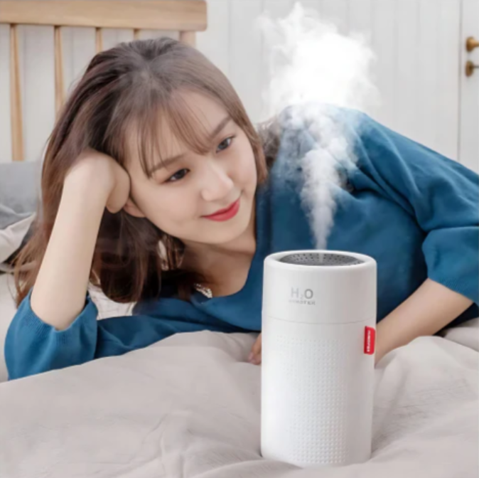 Portable Rechargeable Humidifier – Compact Wireless Air Moisturiser for Home, Office & Travel