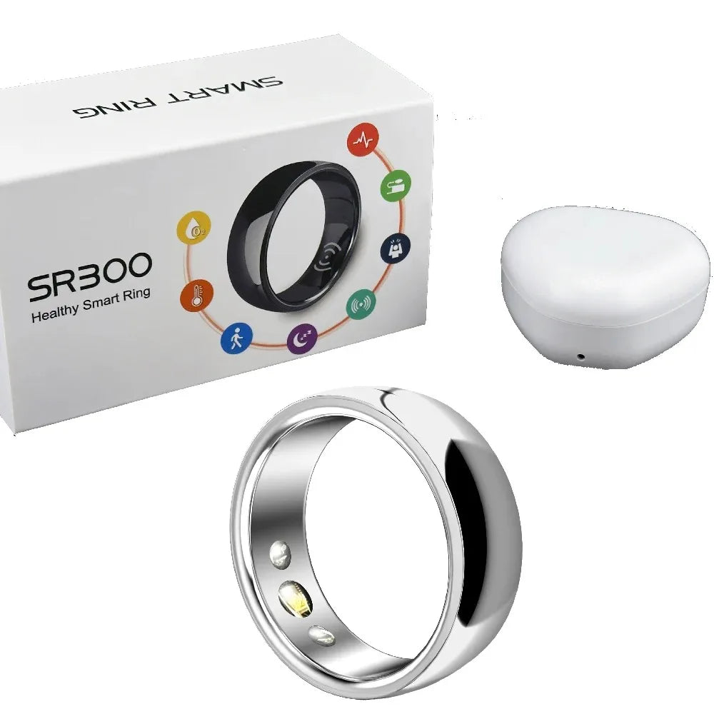 VitalityRing – Stylish Smart Health Monitor Ring | Tracks Heart Rate, Sleep, Blood Oxygen & More