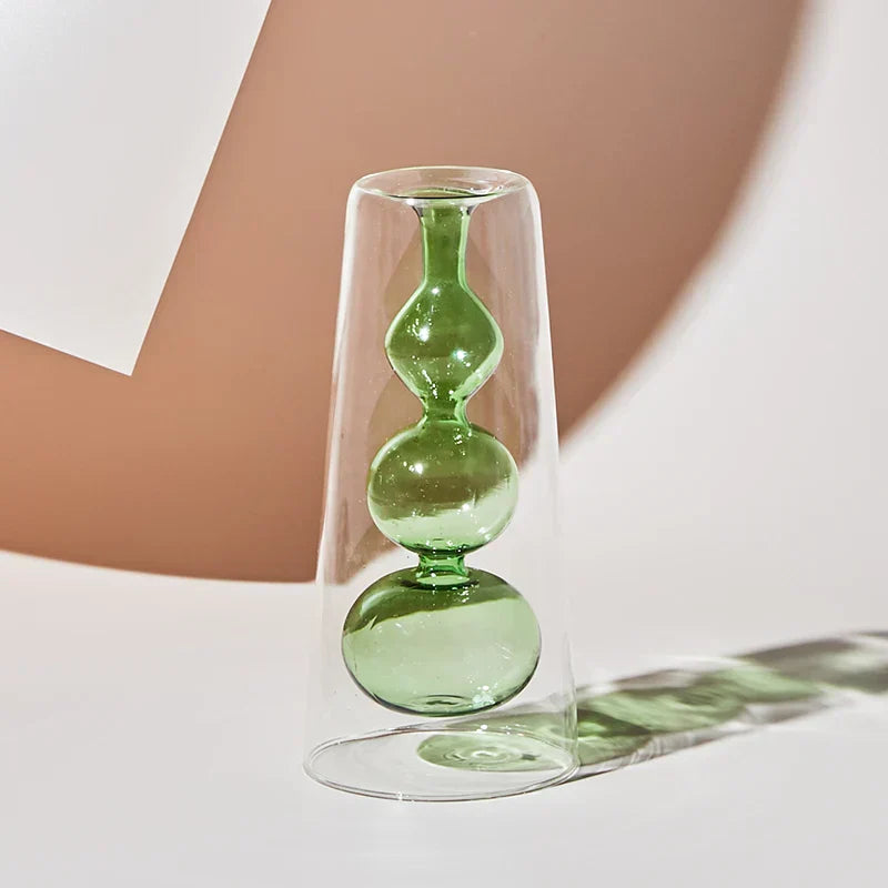 GlassBloom | Nordic Colourful Artistic Glass Vase