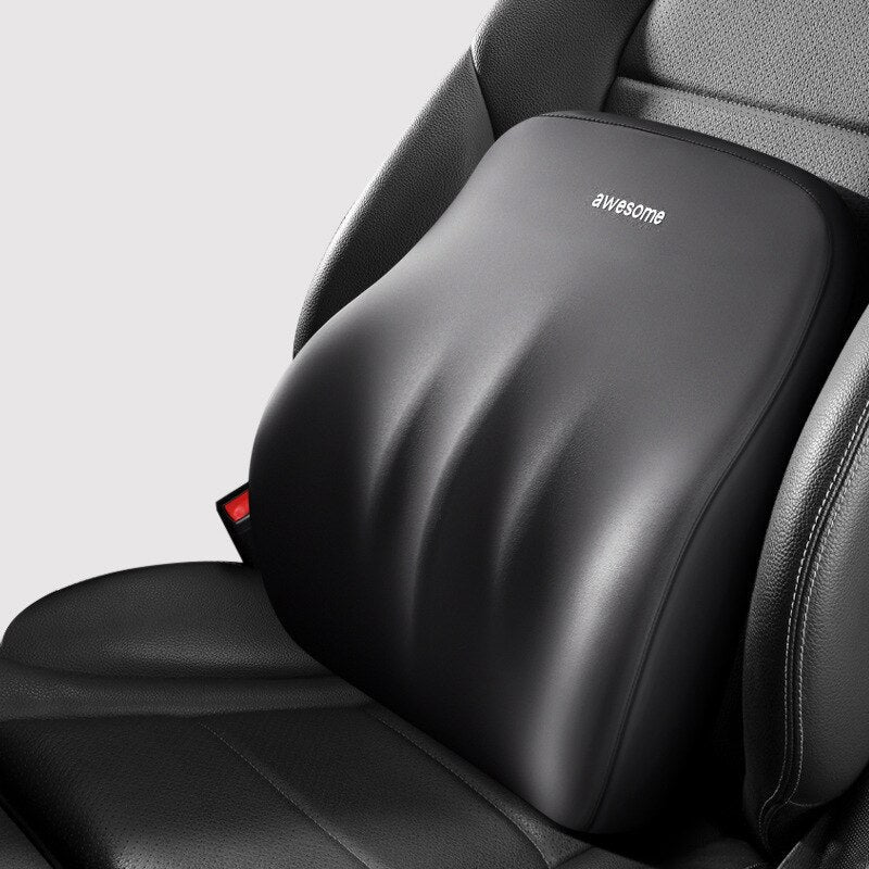 ErgoDrive Car Seat Support – Orthopaedic Cushion for Neck & Back Pain Relief While Driving