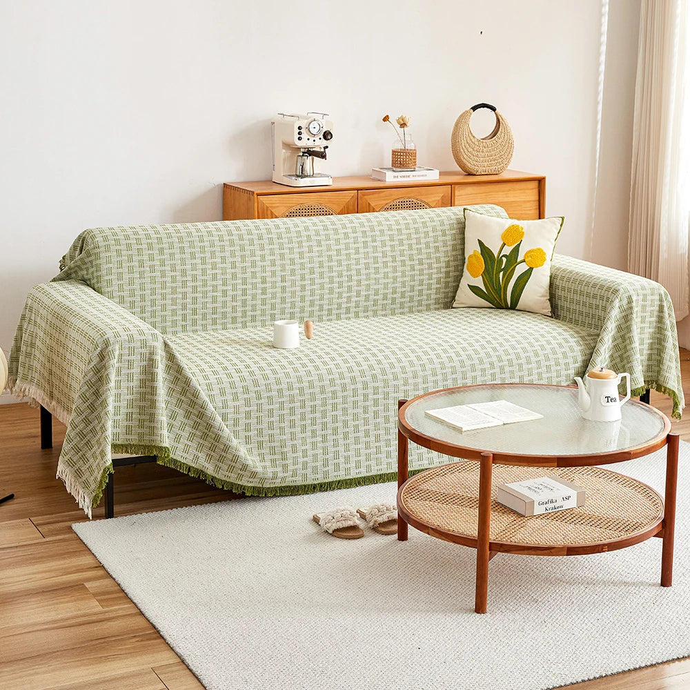 DualComfort Reversible Sofa Cover – Stylish, Washable Couch Protector for 3–4 Seater Sofas