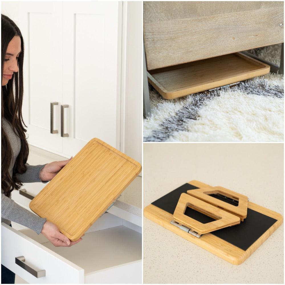 SofaMate – Adjustable Sofa Arm Tray Table for Drinks, Snacks & Remote Control Storage