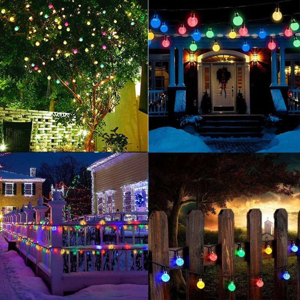 Solaria Outdoor Solar Fairy Lights – Waterproof LED Garden String Lights (9.5m)