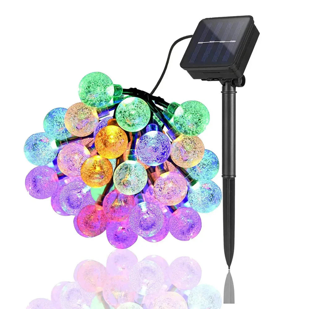 Solaria Outdoor Solar Fairy Lights – Waterproof LED Garden String Lights (9.5m)