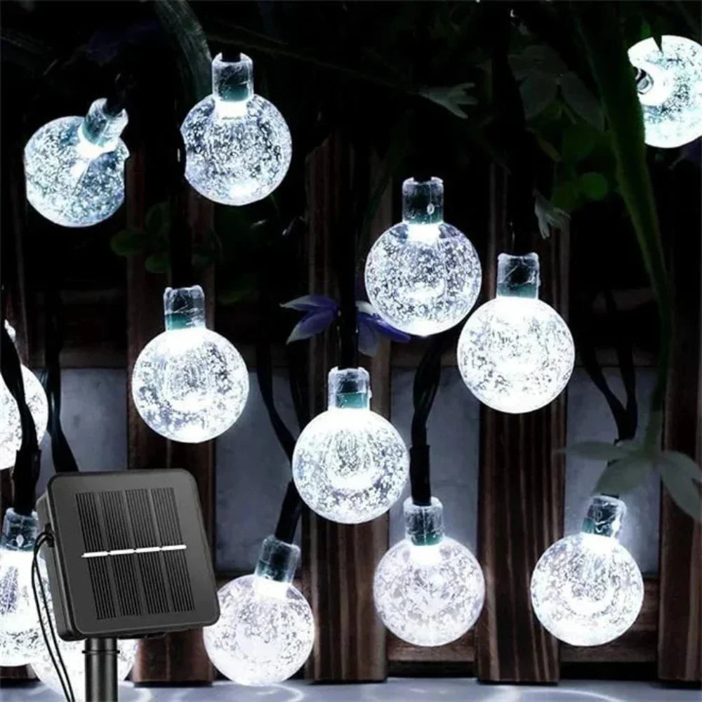 Solaria Outdoor Solar Fairy Lights – Waterproof LED Garden String Lights (9.5m)