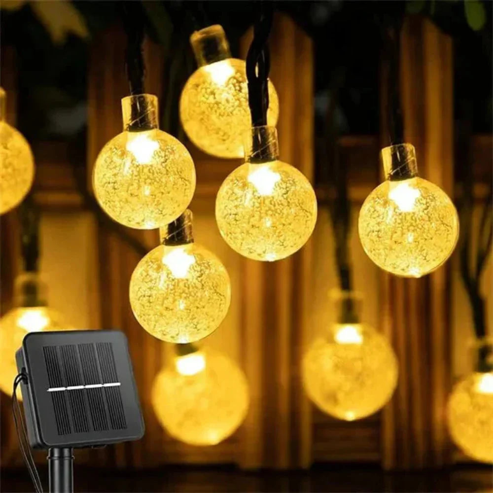 Solaria Outdoor Solar Fairy Lights – Waterproof LED Garden String Lights (9.5m)