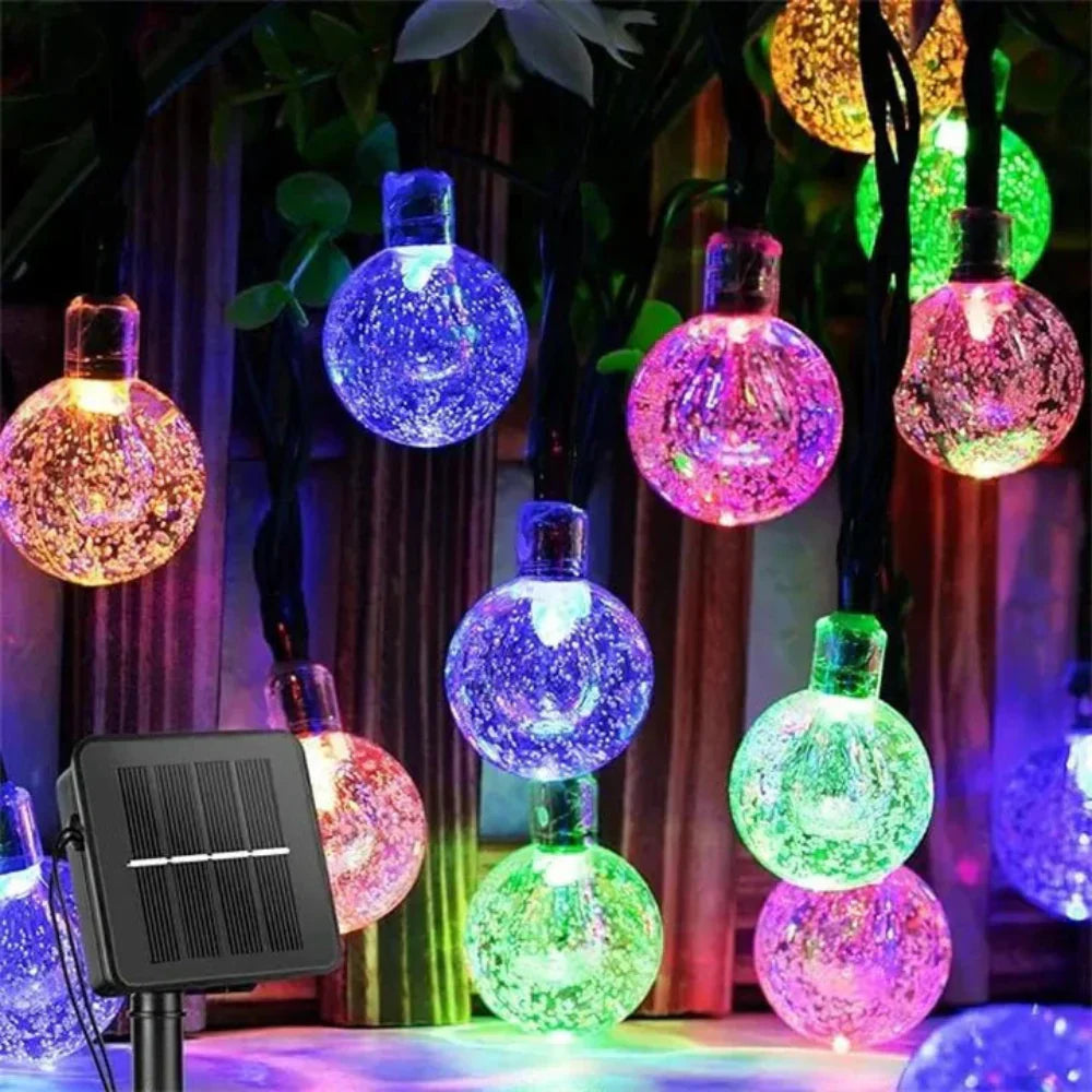 Solaria Outdoor Solar Fairy Lights – Waterproof LED Garden String Lights (9.5m)