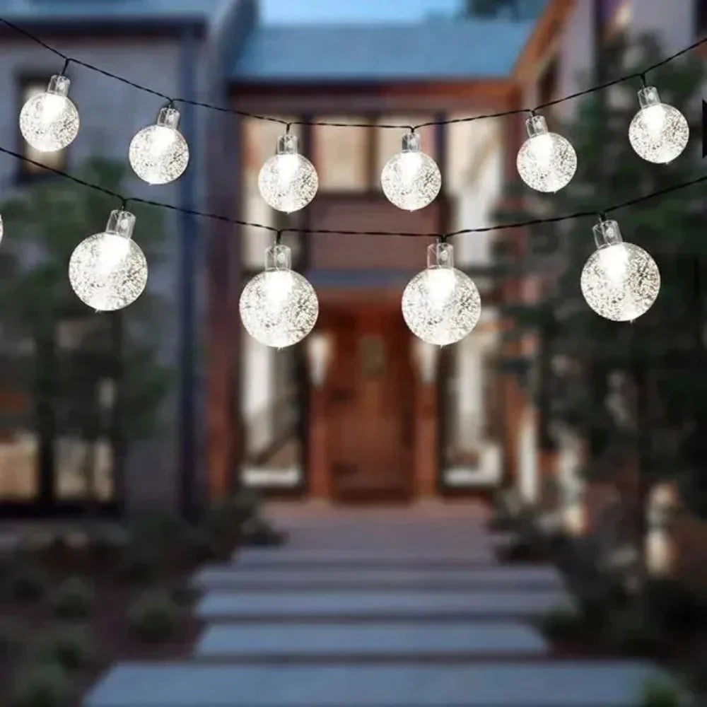 Solaria Outdoor Solar Fairy Lights – Waterproof LED Garden String Lights (9.5m)