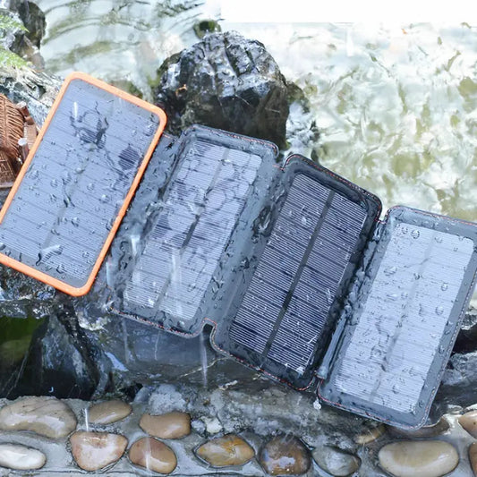 SolarCharge | High-Capacity Solar Power Bank for Ultimate Freedom