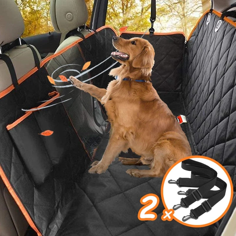 TravelGuard – Waterproof Dog Car Seat Protector with Padded Comfort