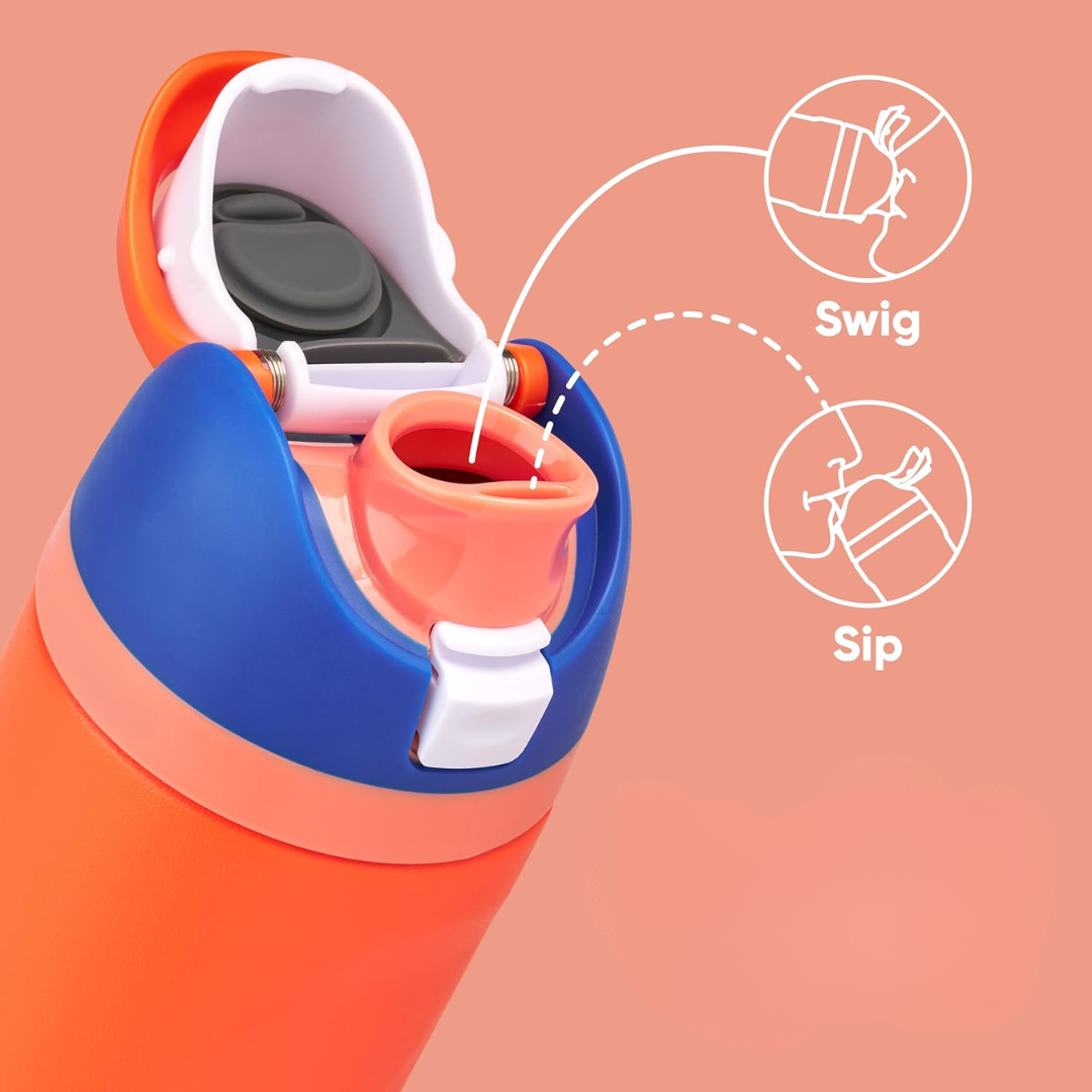 LeakProof – Insulated Stainless Steel Water Bottle with Straw