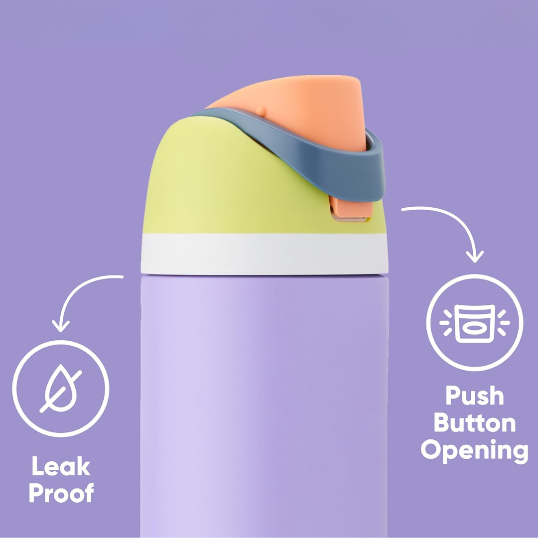LeakProof – Insulated Stainless Steel Water Bottle with Straw